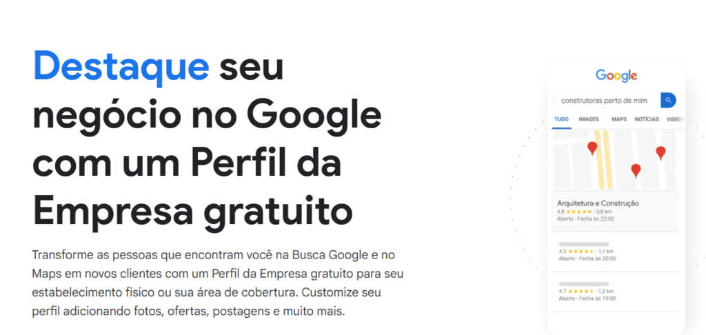 Otimizar Perfil de Empresa no Google